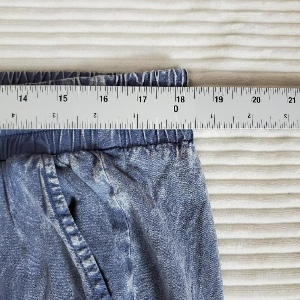 Torrid Jogger Pants Womens 1x Stretch Challis Midrise Cargo Acid Wash Relaxed - Picture 4 of 8